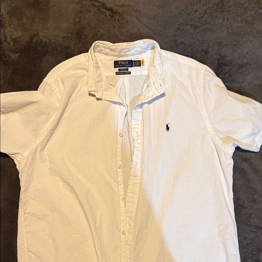 Polo by Ralph Lauren Crisp White Casual Shirt